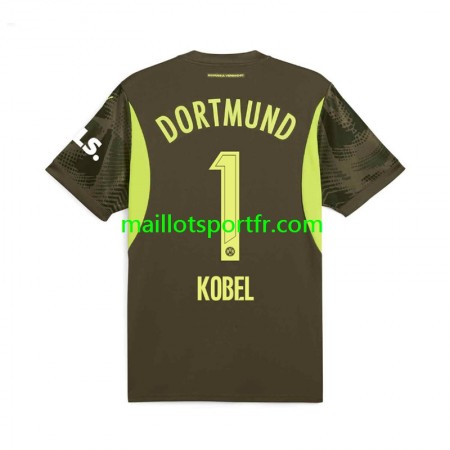 Maillot de Foot Borussia Dortmund Gregor Kobel 1 Gardien Exterieur 2024/25